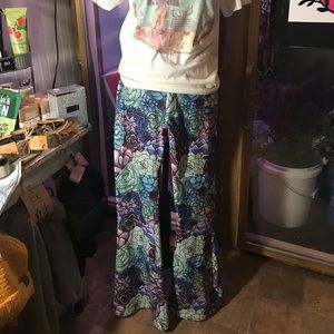Succulent Flare Pants